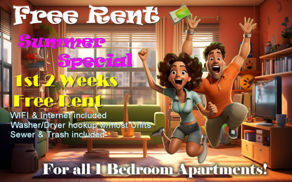 Summer Specail one bedroom banner-new